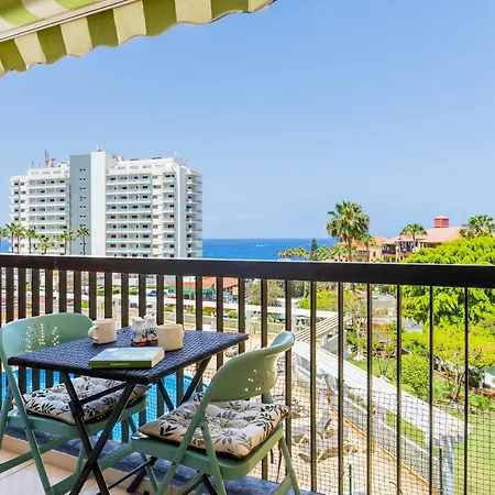 32 Bright Copacabana Ocean View Free Wifi Daire Costa Adeje